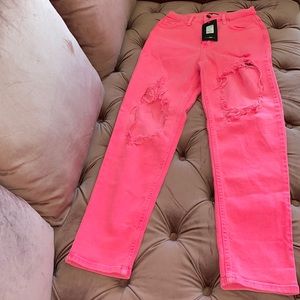 Pink Fashion Nova jeans